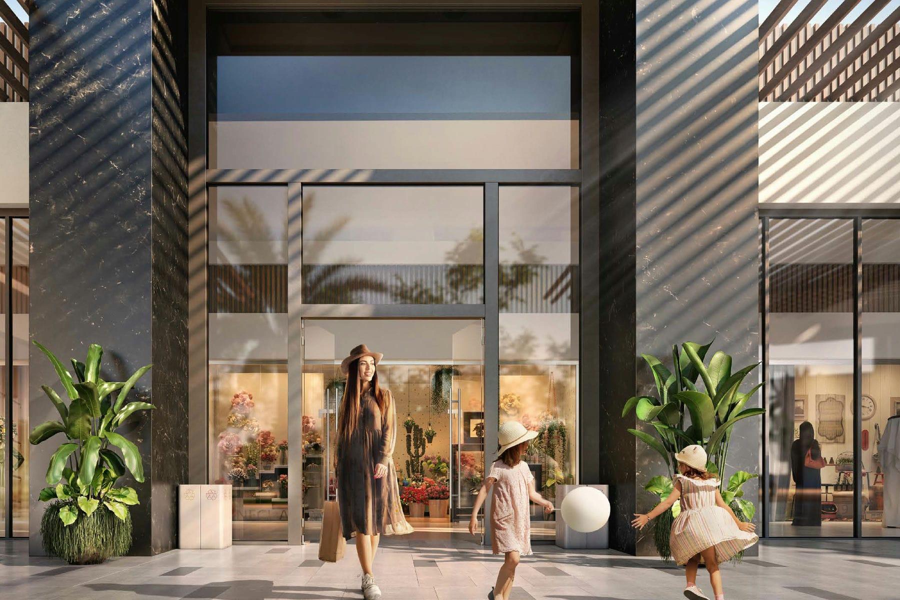 Modern sustainable residences at The Sustainable City Yas Island Abu Dhabi with eco-friendly architecture and smart living