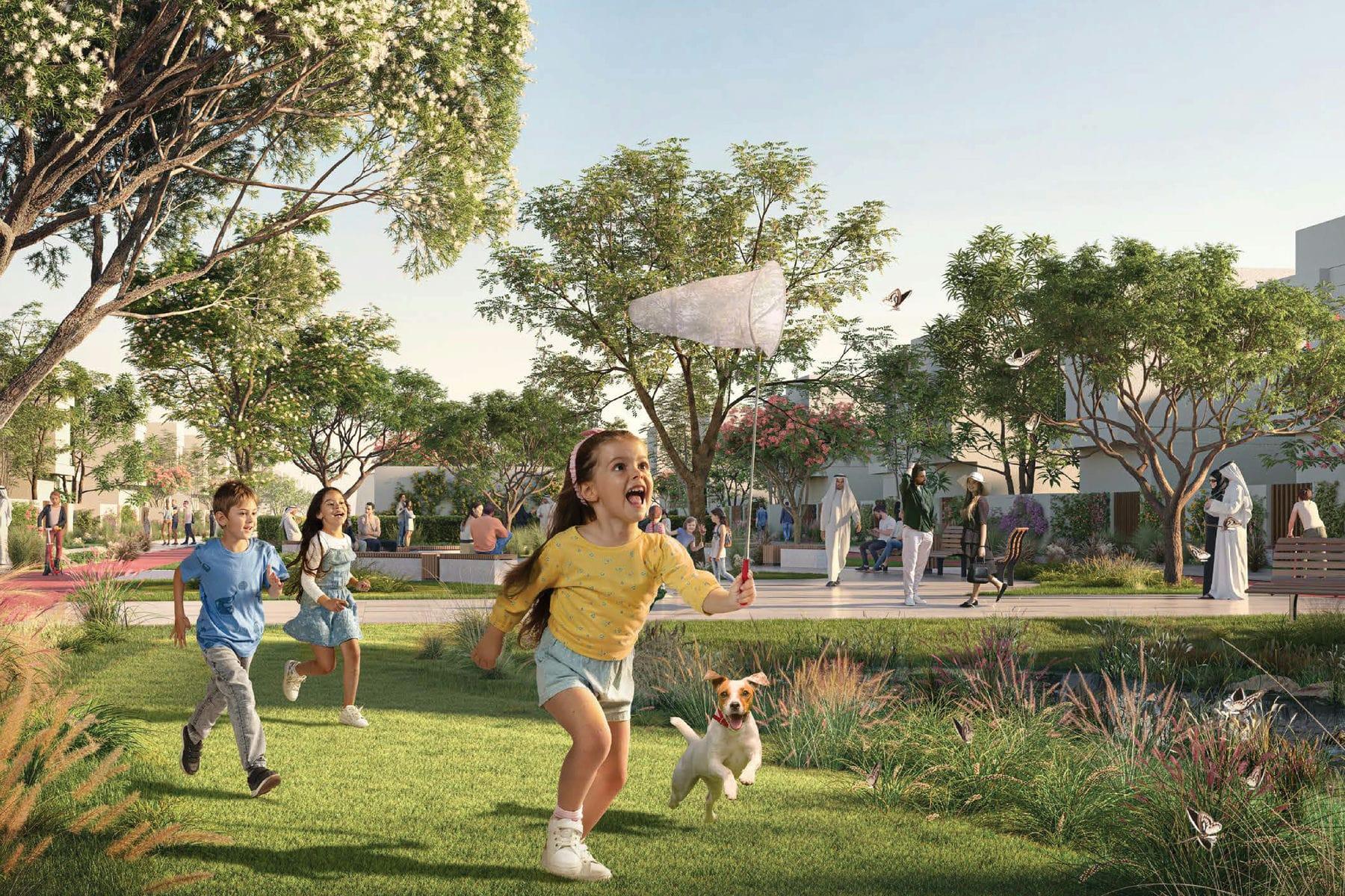 Solar-powered homes and cycling tracks at The Sustainable City Yas Island Abu Dhabi eco-conscious development